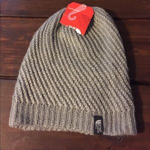 North Face Grey Beanie